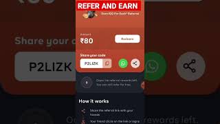 Refer and earn app || 1 Refer = ₹20 || Best refer and earn app 🔥 screenshot 3