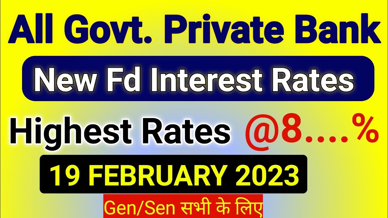 Bank New Interest Rate 2023 Sbi Fd New Interest Rate February 2023 bank-new-interest-rate-2023-sbi-fd-new-interest-rate-february-2023