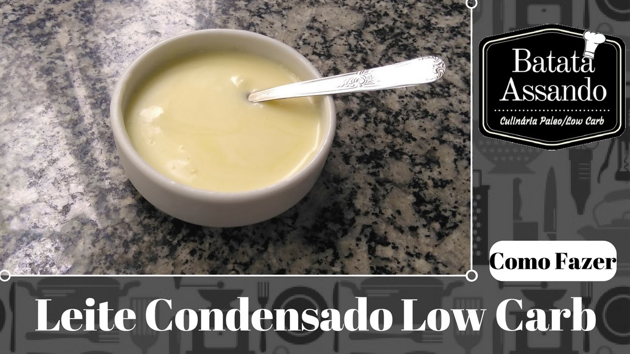 Receita de Leite Condensado Low Carb PERFEITO | Sem Açúcar e Saudável
