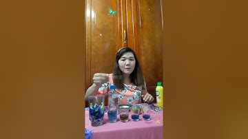 Khám phá khoa học "Sự đổi màu của hoa đậu biếc"/Scientific discovery "Discoloration of butterfly pea