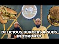 Saltyz  lebanese style  delicious burgers  subs in toronto  eid vlog  promo  philly subs 