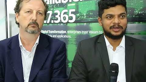 Gitex 2017 - Veeam insight on market demand drivers and expectations from channel partners