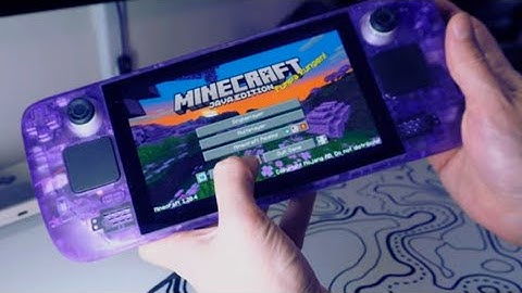 How to run MINECRAFT on Steam Deck + Controller Support
