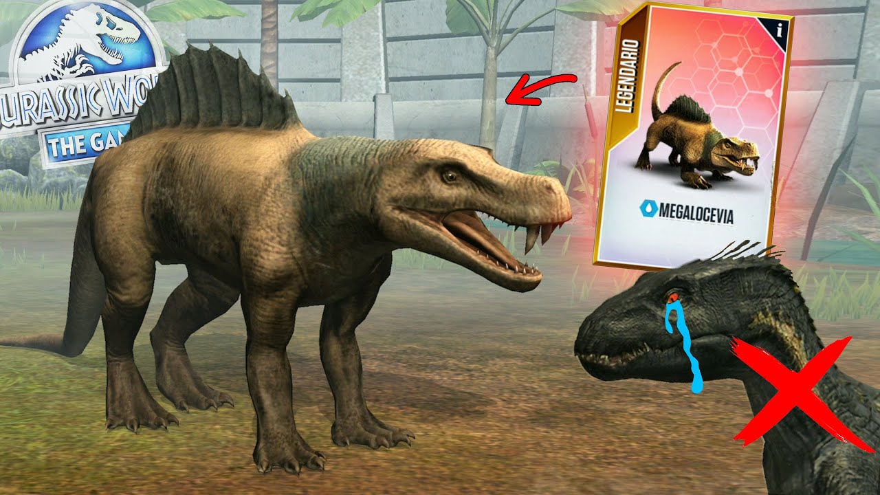ADIOS INDORAPTOR! NUEVO DINOSAURIO SUPERHIBRIDO MATA CARNIVOROS! Megalocevia Jurassic World El Juego