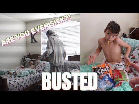 faking-sick-to-skip-school-|-busted-by-parents-|-caught-on-hidden-camera