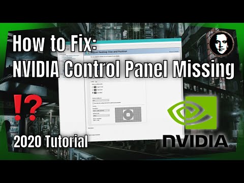 How to Fix NVIDIA Control Panel Missing - Windows 10