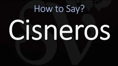 How to Pronounce Cisneros? (CORRECTLY) Name Meanin...