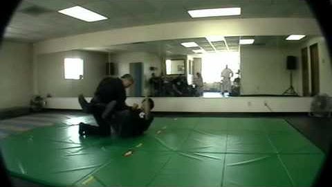 Kung Fu San Soo Master Scott Martin showing some lessons