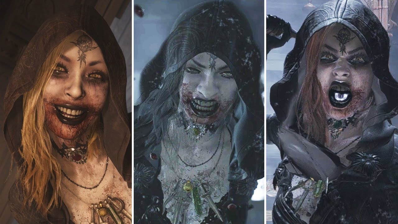 RESIDENT EVIL 8 VILLAGE All Lady Dimitrescu's Daughters