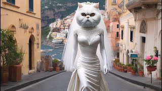 Global Bridal Fashion: Persian Cat Edition