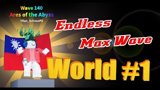 【Roblox】Sword Warriors⚔️Endless World Rank #1 巨劍戰士 無盡模式🥇世界第一!!歷經150個晝夜，我的終極目標實現了!!