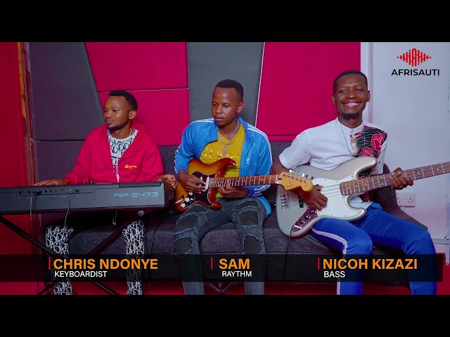 Chris Ndonye Live Recording At Afrisauti Studios FT Sam / Nicoh Kizazi class=