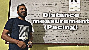 What is pacing in Surveying || about distance measurement || part 1 with pacing method