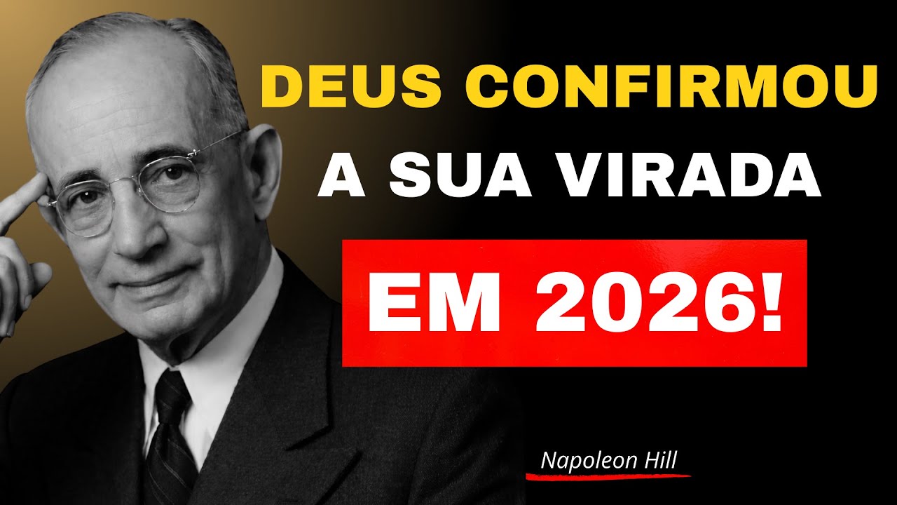 DEUS CONFIRMOU: 2026 É o Ano da Sua Virada - Napoleon Hill