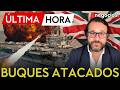 ÚLTIMA HORA: Arde un buque de carga tras ser atacado en el estrecho de Ormuz, según Reino Unido