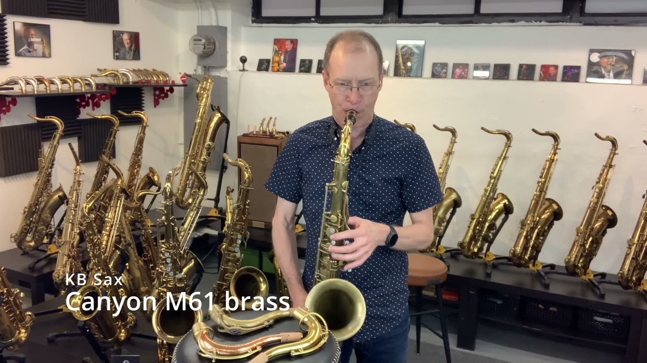 KB Sax 2025 Handcrafted tenor sax necks