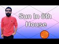 Sun in 8th House | Vedic Astrology