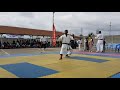 Kata douverture pour le championnat provincial de jiujitsu