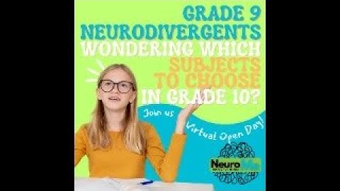 Grade 9 Subject choices for Grade 10 (2026)