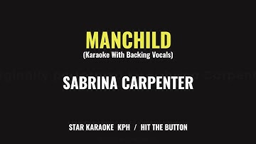 Thumbnail of Manchild - Sabrina Carpenter (Karaoke With Backing Vocals)