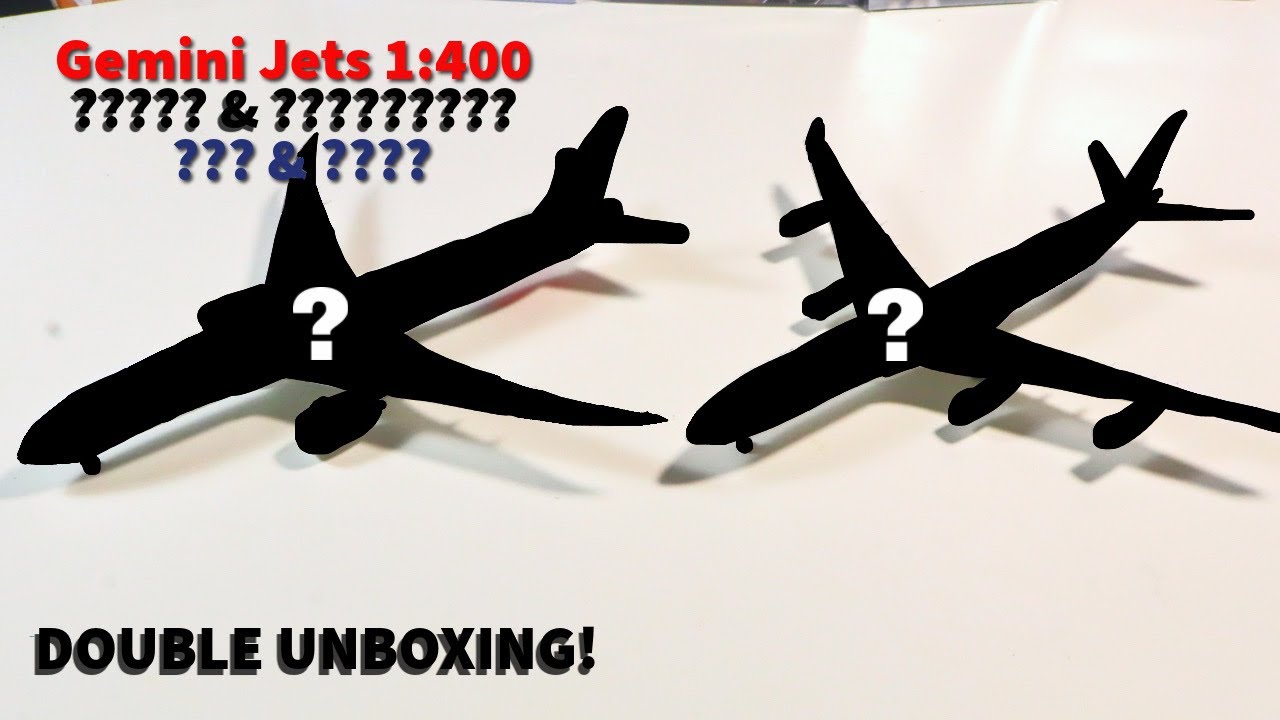 *DOUBLE* special Gemini jets Unboxing! (THEY DIDN’T HAVE BOXES!)