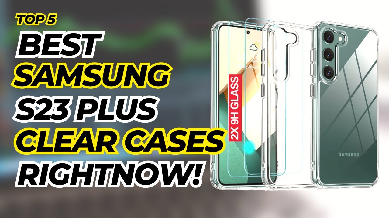 LV Stars Samsung Galaxy S23 Plus Clear Case