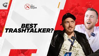 Which Dota 2 pro player is THE BEST trashtalker?