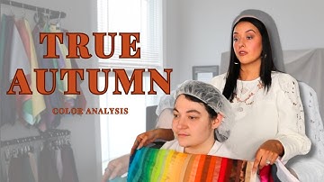 True Autumn Color Palette | See the surprising results!