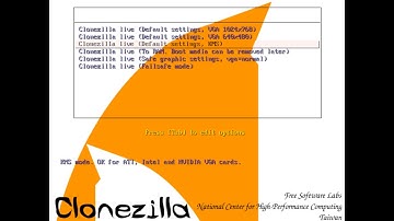 Clonezilla ~ Clonando discos duros