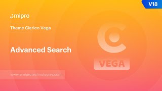 Advanced Search | Theme Clarico Vega V18 screenshot 4