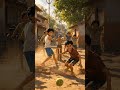 Papa Ke Saath Wala Sunday 😭🌤️ | 90s Indian Village Childhood | Ghibli Style #shorts #ghiblistyle