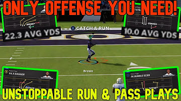 THIS OFFENSE IS A CHEAT CODE! Most Overpowered Run & Pass Play Scheme Madden NFL 22! Tips & Tricks