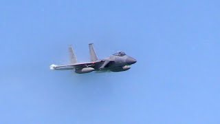 F-15C Eagles Swarm South Beach | 2021 Memorial Day Air Show