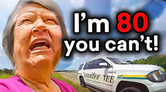 When Old Karens Think They Can't Be Arrested