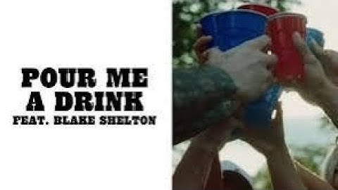 Post Malone - Pour Me A Drink (Lyric Video) ft. Blake Shelton