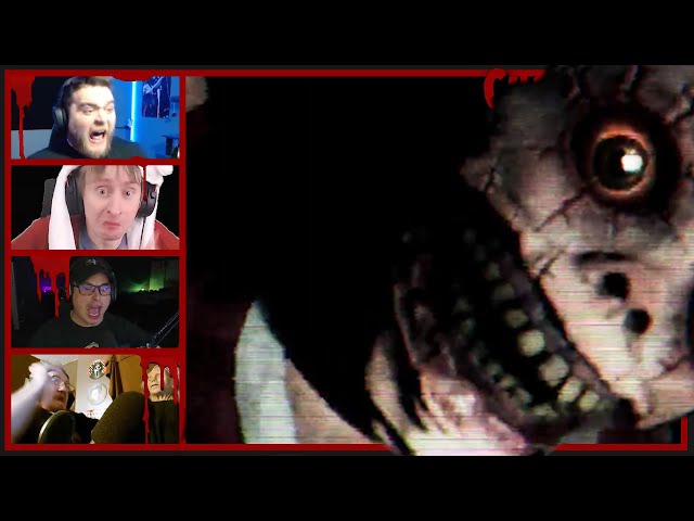 G R A N N Y S　F A C E 　-　Twitch Streamers React To Horror Games class=