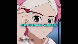 Boys In School Washroom