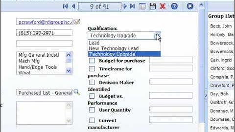 Creating Lead Qualification Questions in SalesLogix Cloud / Web
