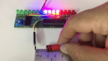 This video is about playing with drv5053 linear Hall Effect sensor and arduino bargraph display.