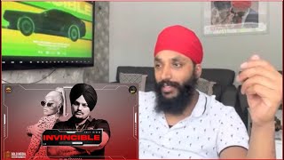 INVINCIBLE | Sidhu Moosewala | Reaction