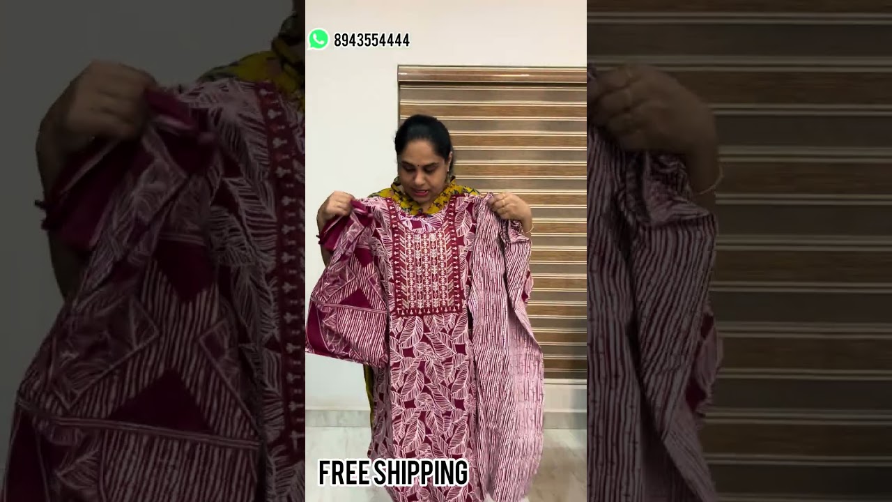 Sale🔥🔥Big Clearance sale അതും cotton 3 peace set,Daily wear, office wear collection🥳| Free shipping 