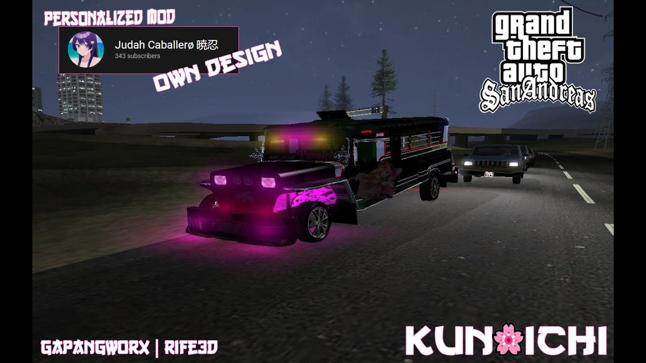 Kunoichi (concept [by @JudahCaballer]) 🔊 - GTA San Andreas