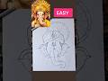 Lord Ganesha drawing #drawing