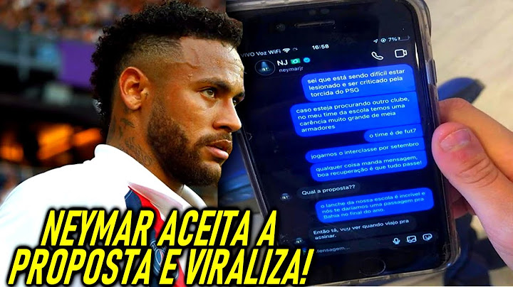 VIRALIZOU! - NEYMAR 'ACEITA' PROPOSTA INACREDITÁVEL! - OLHA o que ELE FEZ!