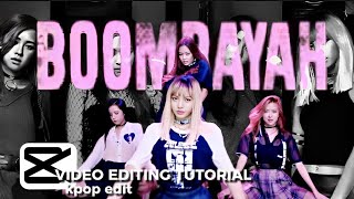 BLACKPINK BOOMBAYAH / CAPCUT EDIT TUTORIAL /  BOOMBAYAH EDIT / KPOP