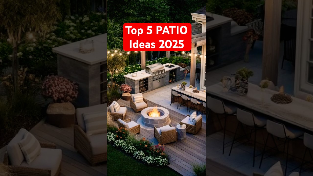 Top 5 Modern Patio Designs 2025 