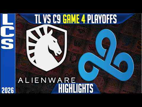 TL vs C9 Highlights Game 4 | LCS Summer 2026 Playoffs | Team Liquid vs Cloud9 G4
