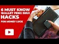 Wallet Feng Shui Tips to Attract Money/Wealth Luck