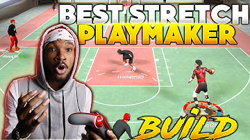 NBA 2K20 100% BEST STRETCH PLAYMAKER BUILD BEST ISO DRIBBLING AND SHOOTING BUILD