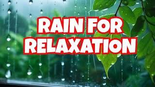 Relaxing Rain Sounds help you Sleep Deeply | The Sound of HEAVY RAIN helps Cure a Cold Mind